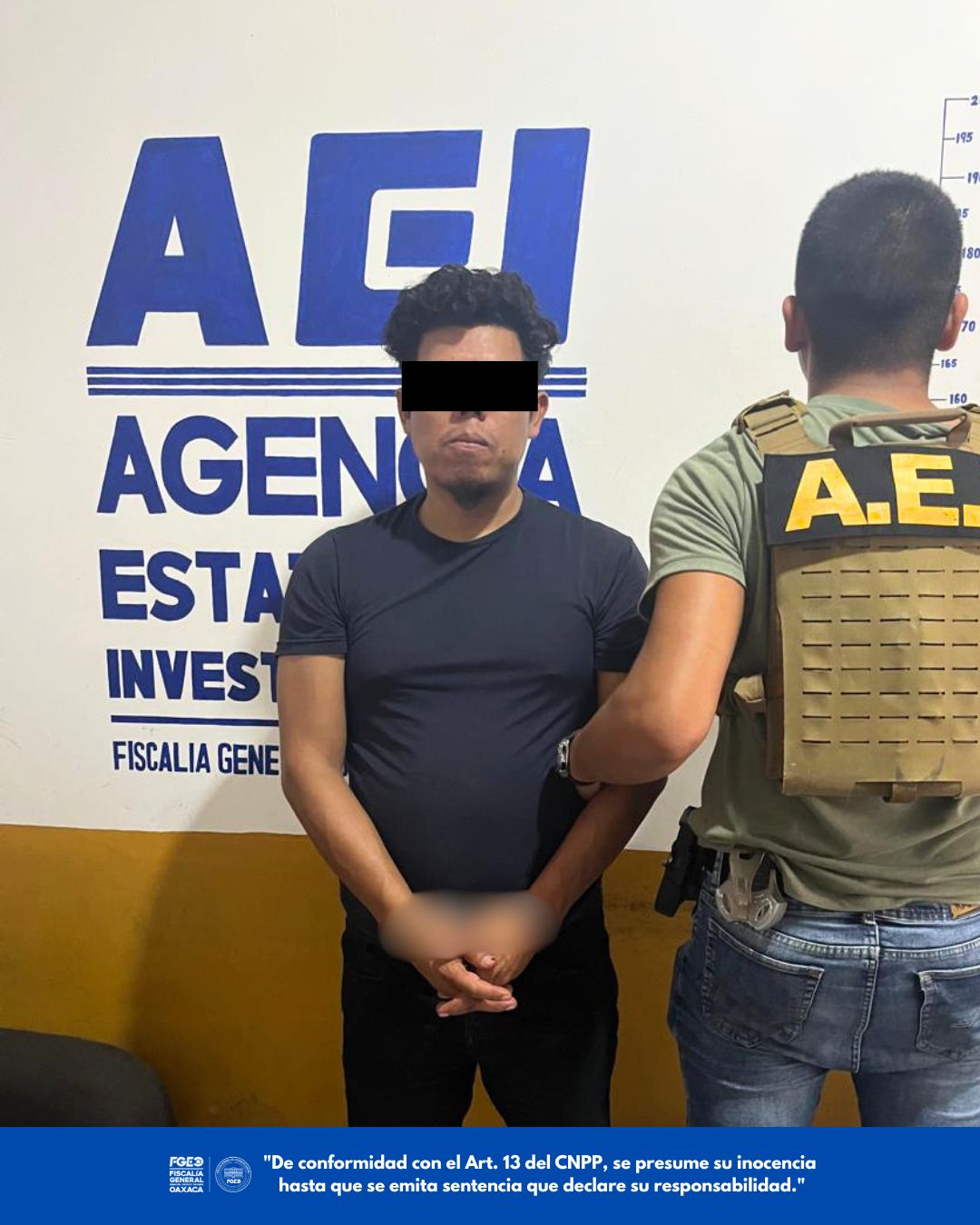 En Huautla, aseguran a hombre por lesiones y amenazas en la Mixteca
