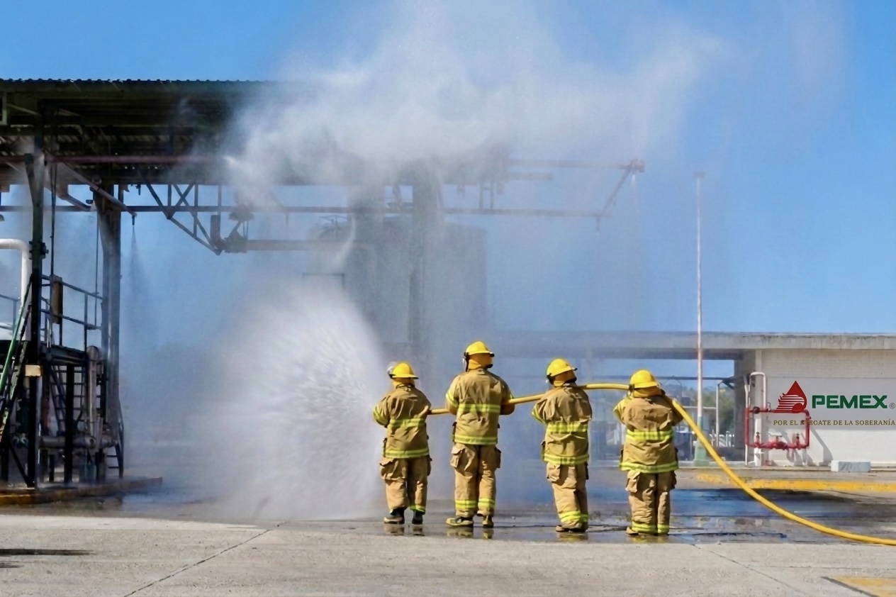 Realizará Pemex simulacro mayor por derrame e incendio en la Terminal de Almacenamiento y Despacho Salina Cruz